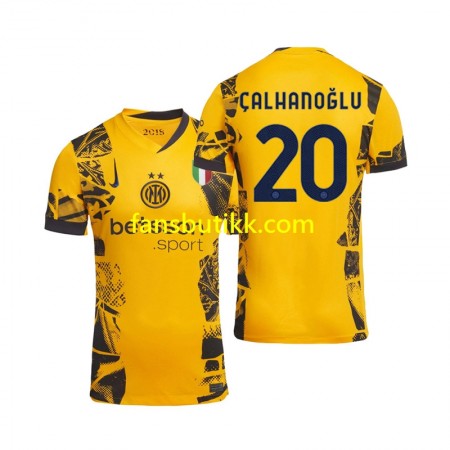 Fotballdrakt Inter Milan Hakan Calhanoglu 20 Tredjetrøye 2024-2025 Kortermet